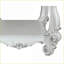 Table basse Traditional Bone White avec tablette inférieure - attrait intemporel pour les espaces de salon