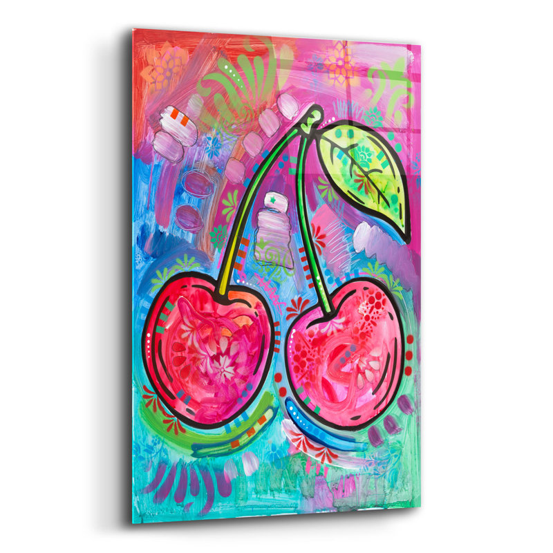 «Cherry Time» par Dean Russo, H 24 po x l 16 po x P 0,2 po