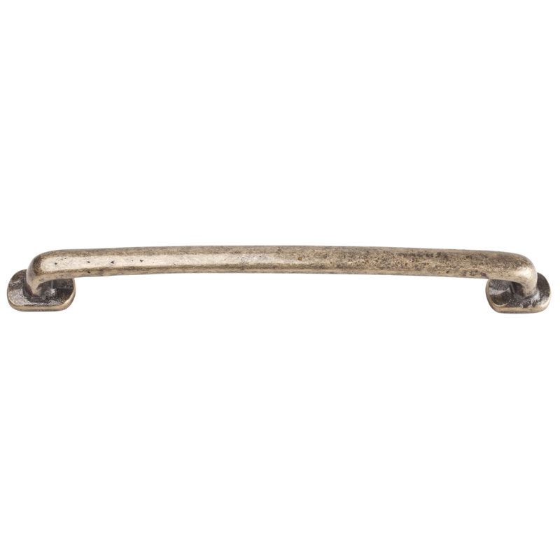 Distressed 5 1/16" Center to Center Bar pull, 6 5/16", Champagne
