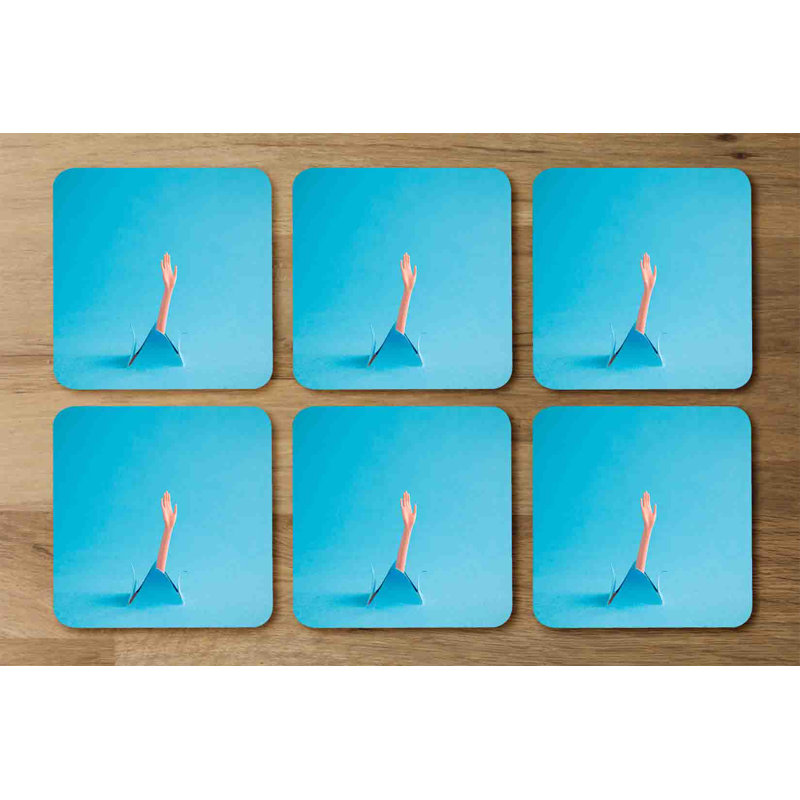 Steller Square 6 Piece Coaster Set