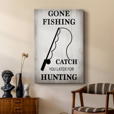 Gone Fishing - Cavas sur mesure