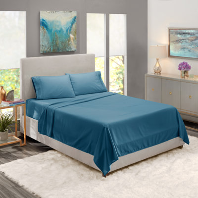Microfiber Solid Colour Sheet Set