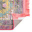 Tapis oriental rose / ivoire / bleu sarcelle / jaune Haefner-1236533948