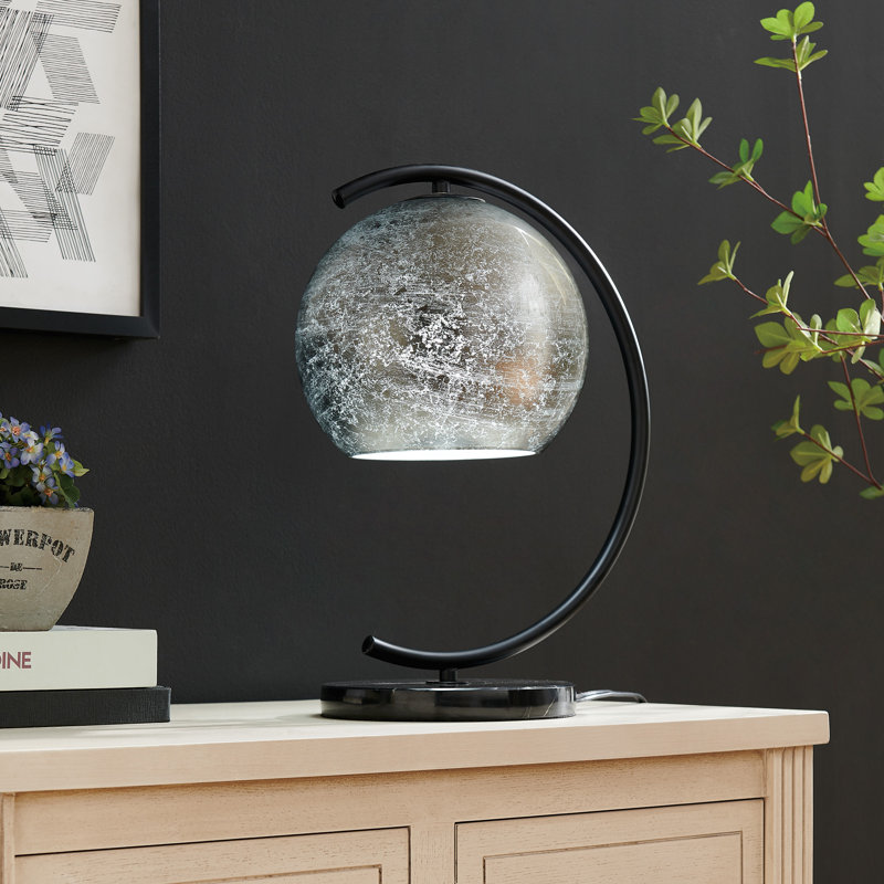 Lampe de table Irmine, Argent, Argent