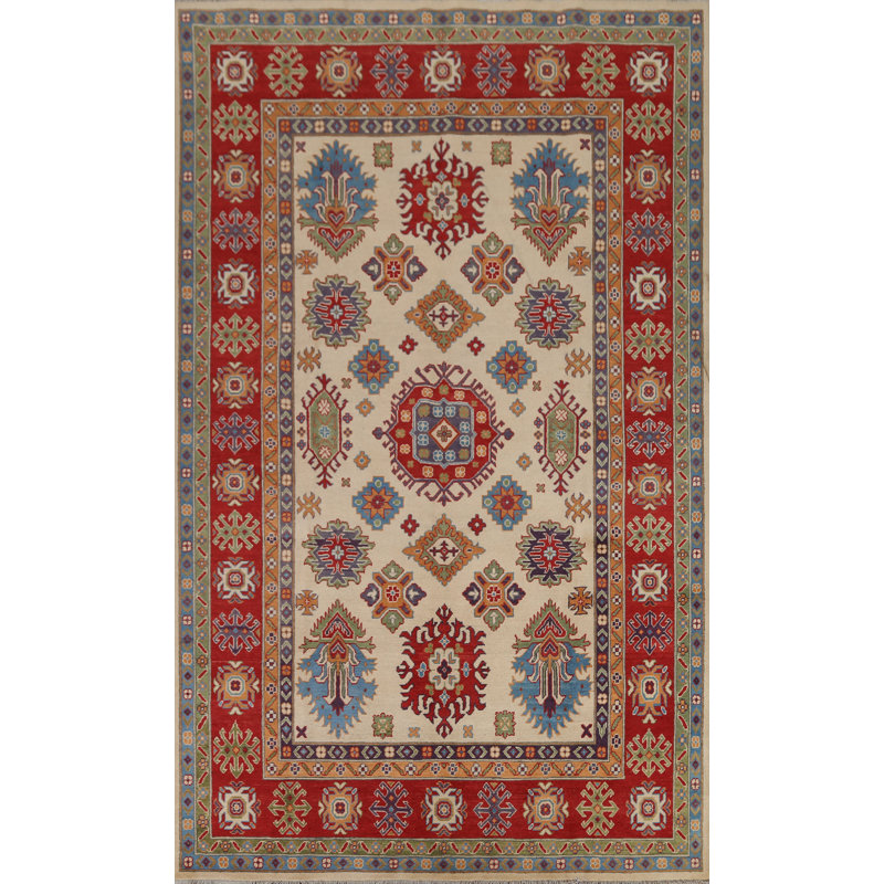 Tapis oriental géométrique Kazak 10