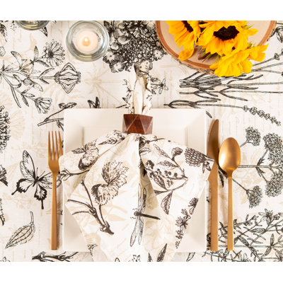 Amber Cotton Blend Tablecloth
