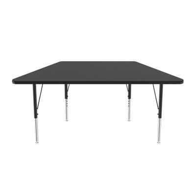 Table d'activité trapézoïdale à hauteur ajustable