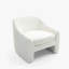 Fauteuil demi-tonneau rembourré Esly-1133026376
