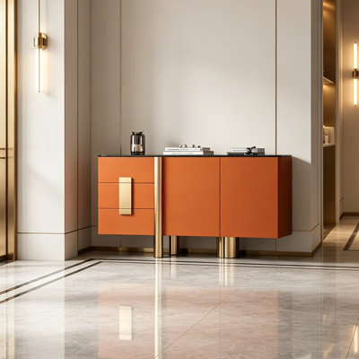 Italian luxury-style  entrance cabinet