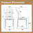 Dining Chairs White (Set Of 4)