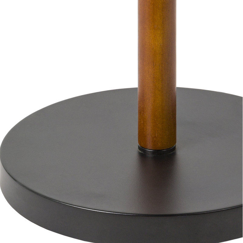 Lampe sur pied 62 po Kenley, Noir / brun