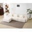 Canapé modulaire rembourré en L 4 pièces 4 pièces 120 "-1170367916