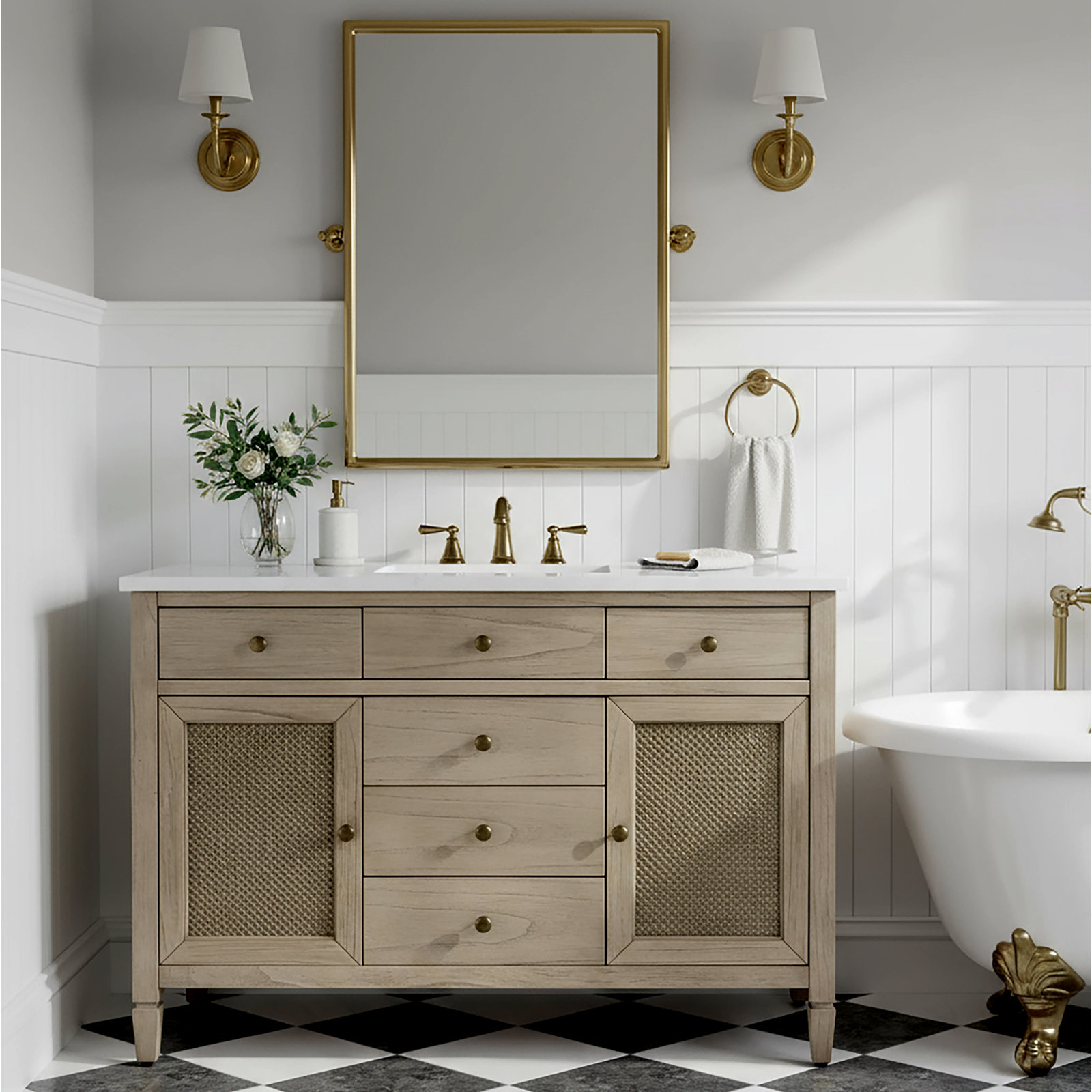 Charleston 48" Bathroom Vanity