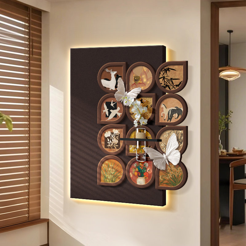 Brownness Rectangle Sandstone Wall art, 23.62" H x 18.9" W
