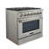 ProLine Range Hoods 36" 4.5 Cubic Feet Natural Gas Freestanding Convection Range