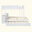 Lit superposé avec lit gigogne simple, rangement et bureau-1266542433