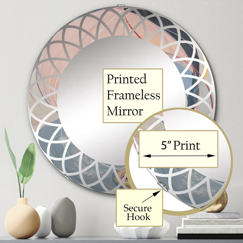 Miroir mural Zo, 24 po x 24 po