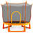 Toddlers Trampoline with Safety Enclosure Net and Balls Ball Pit Balls