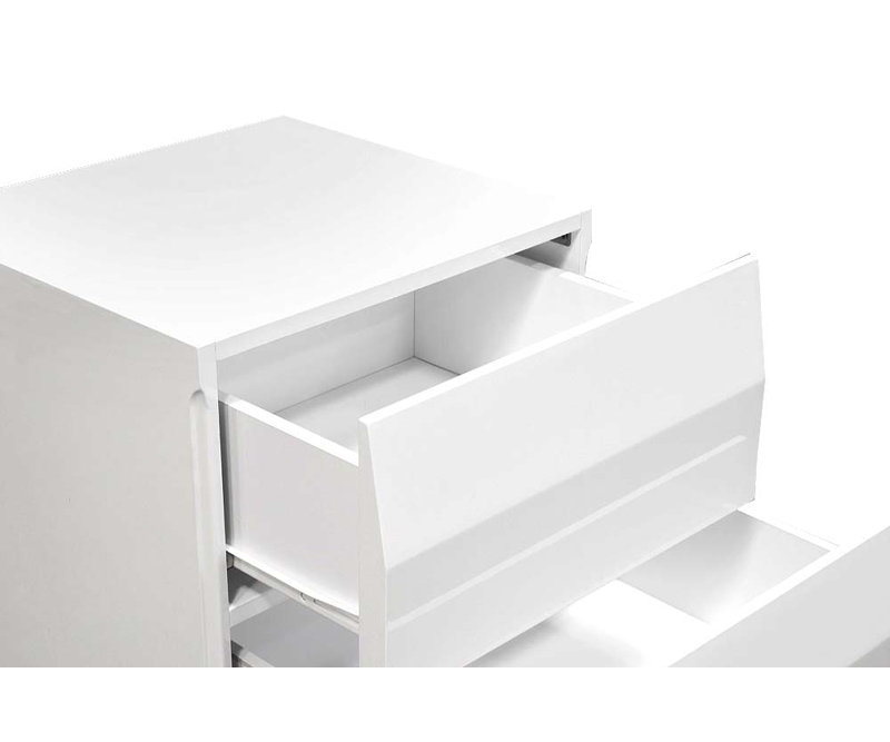 Mcgowen 21" White Nightstand (Right Facing) , Right Facing