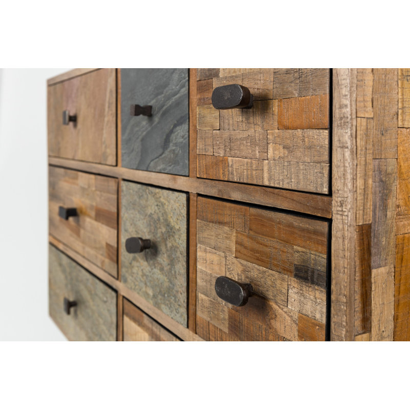 San Solid Wood Accent Chest