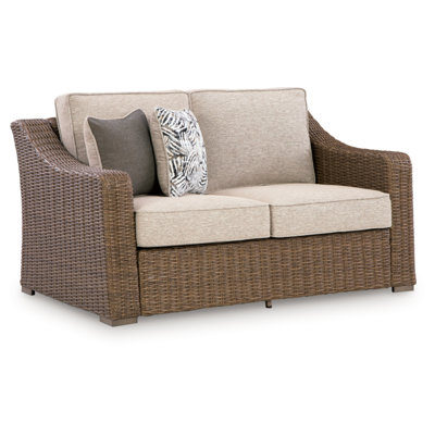 Anikyn Outdoor Loveseat With Cushion