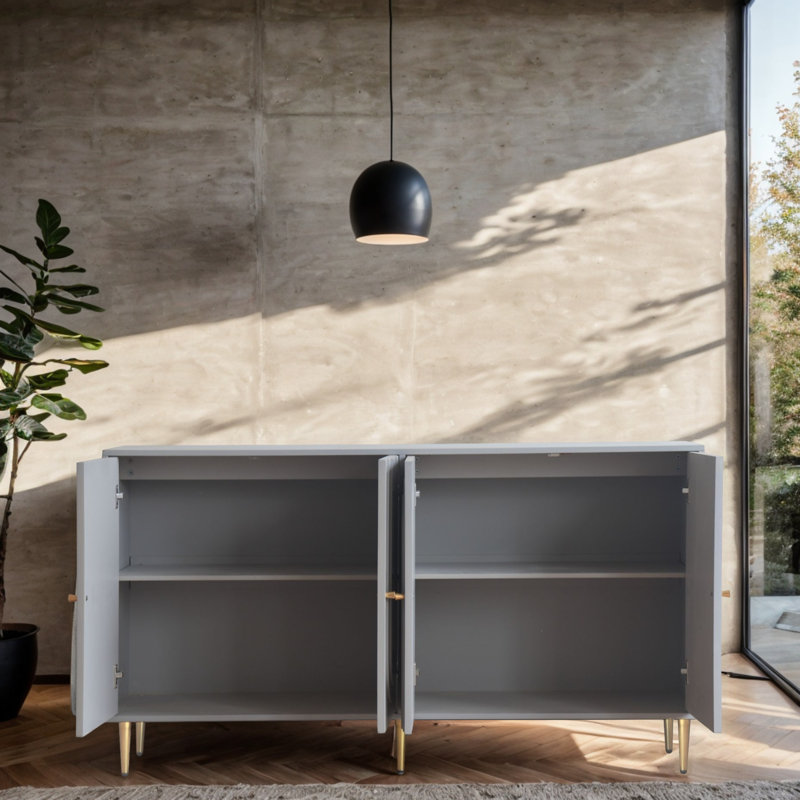 Salzer 59.84'' Sideboard, Grey