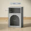 HOMCOM Bedside Table Bedside Cabinet 2 Open Compartments-353307717