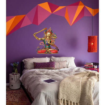 Golden Buddha Decal Golden Buddha Sticker Golden Buddha Wall Art