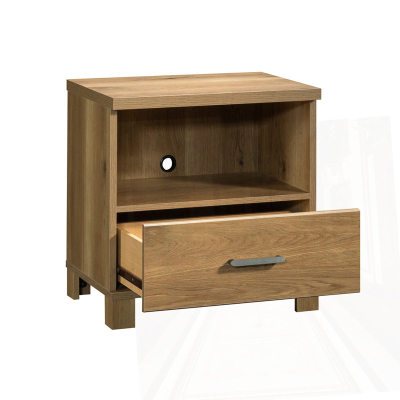 Night Stand, Brown Finish