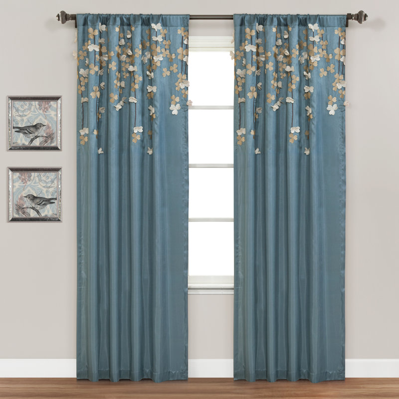 Semi Sheer Curtain Single Panel