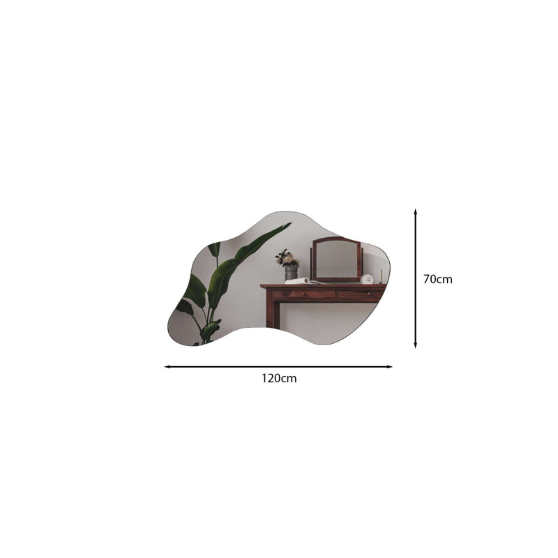 Miroir asymétrique 100% écologique