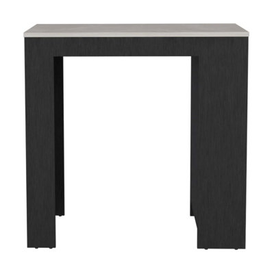 Highlands Kitchen Island with Storage Base and Ibiza Marble, Perfect for Adding Functionality and Elegance to Your Kitchen Space.