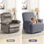 Housse pour fauteuil inclinable à coussins carrés/rectangulaires-189624715