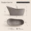 67.3'' L Soaking Bathtub-175628161