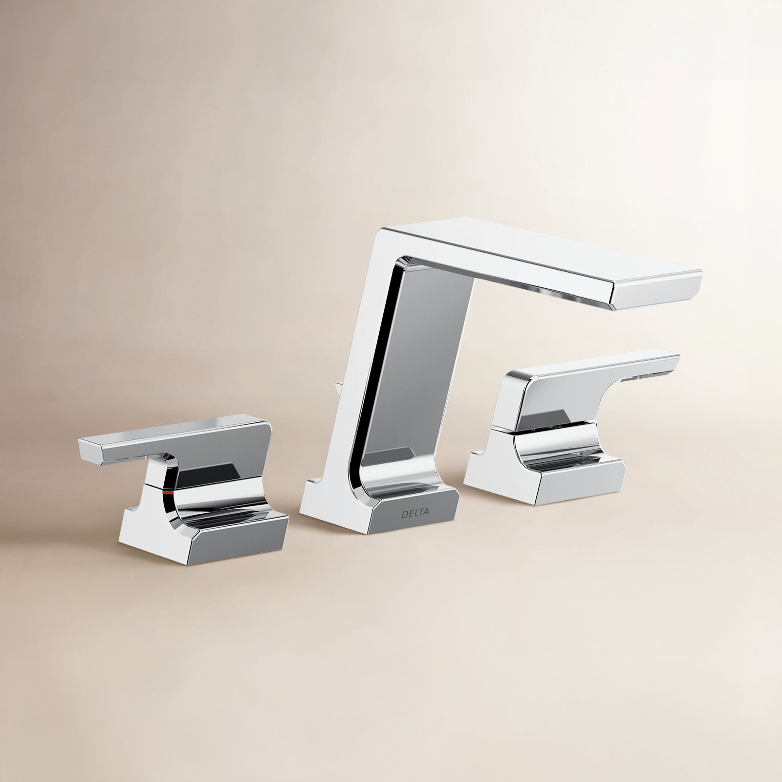 Pivotal® Deck-Mounted Roman Tub Faucet Trim, Chrome