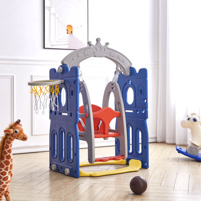 Sibbi Zoomie Kids Plastic Swing Set Swing(s)