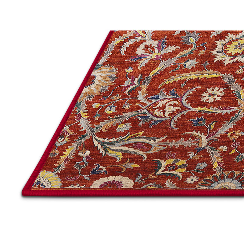 Tapis marocain tissé à la machine, Rectangle 5 pi x 7 pi