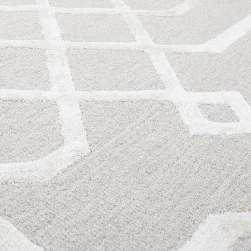 Fabian Wool Geometric Indoor Rug, Rectangle 8' x 10'