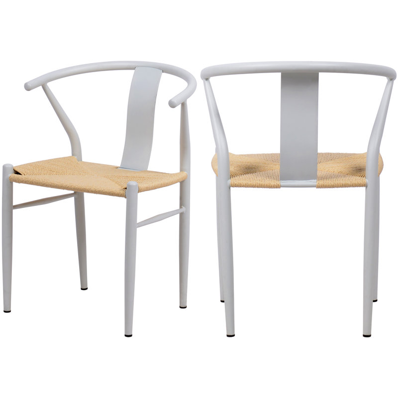 Chaise de salle à manger Beck, Blanc