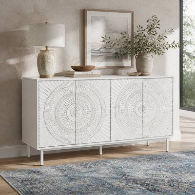 Buffet Shabby Chic en bois Buffet pour salle à manger, salon et cuisine