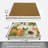 Farmhouse Pumpkins Single Tumbled Tile Coaster Create Your Own Set