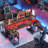 181CM L-Shaped Corner Table With Power Socket LED Light, Gaming Table With Long Monitor Stand, Large Computer Table-993001481