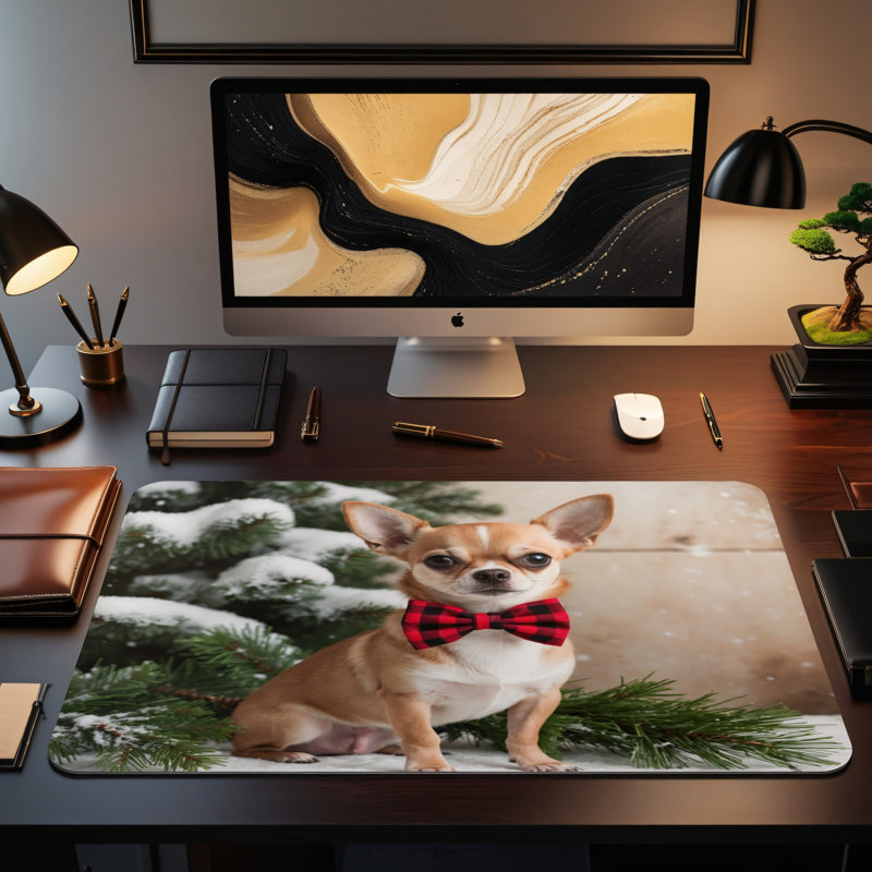 Polyester Desk Pad, 31.5x15.5