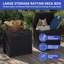 Balconera Deck Box 55.9cm W 118L Lockable Deck Box in Black