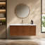Meuble-lavabo suspendu Etna 36 po, armoire en noyer rayé avec lavabo intégré en surface solide blanche, préassemblé pour salles de bains modernes-324487672-324487676