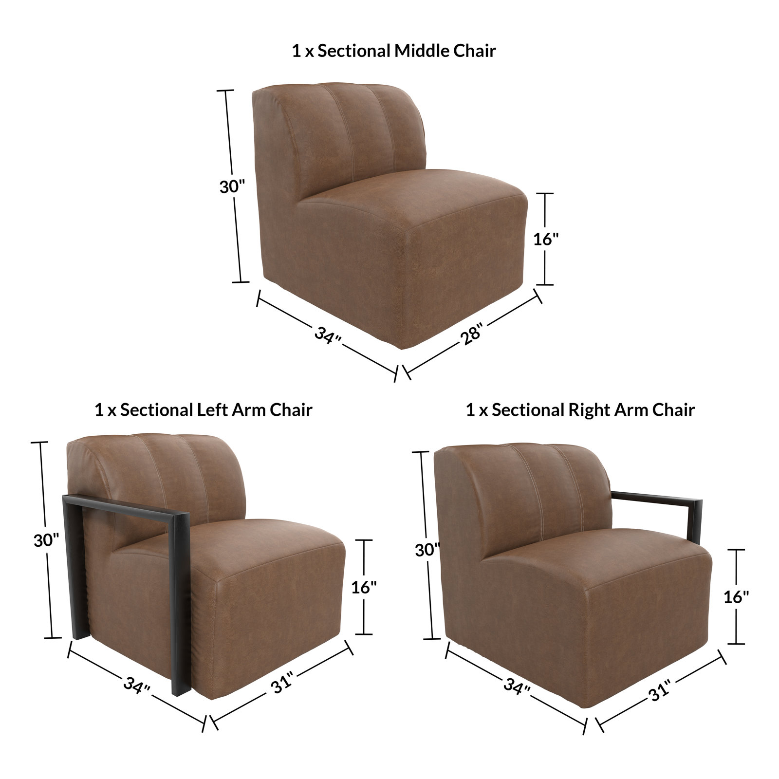 Praia 90" Patio Sofa