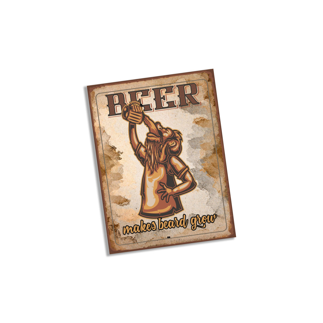 Handmade Food & Beverage Wall Decor on Metal
