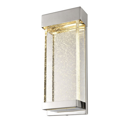 Plafonnier encastré 1 lumière del chromée Caladoc