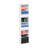 9-Shelf Multimedia Media Storage Tower Rack with Adjustable Shelves-6106963
