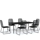 Rectangular 6 - Person Dining Set